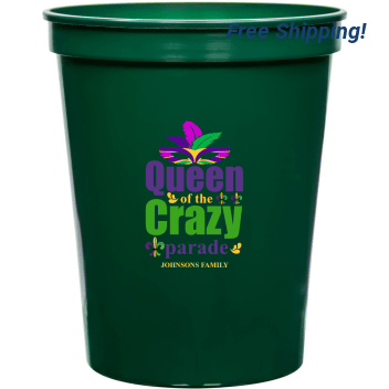 Queen Of The Crazy Parade 16oz Stadium Cups Style 170325