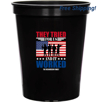 They Tried Gor Us And It Worked For 16oz Stadium Cups Style 172830