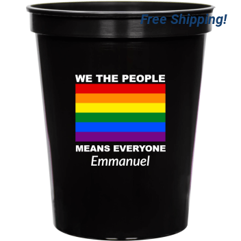 We The People Means Everyone 16oz Stadium Cups Style 173279