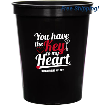 You Have The Key To My Heart 16oz Stadium Cups Style 169485