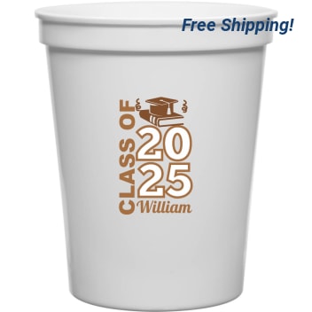 Class Of 2025 16oz Stadium Cups Style 171337