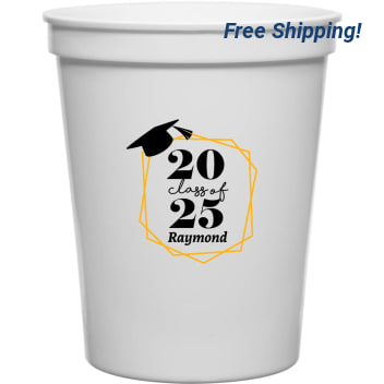 Class Of 2025 16oz Stadium Cups Style 171427