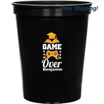 Game Over Benjamin 16oz Stadium Cups Style 171306