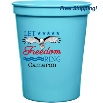 Let Freedom Ring 16oz Stadium Cups Style 173009