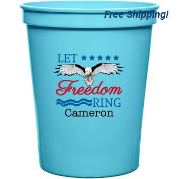 Let Freedom Ring 16oz Stadium Cups Style 173009