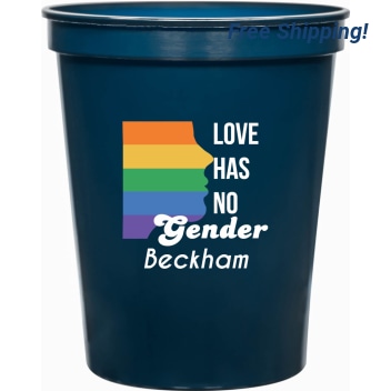 Love Has No Gender 16oz Stadium Cups Style 173198