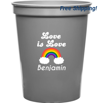 Love Is Love 16oz Stadium Cups Style 173215