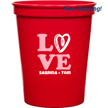 Love Sabrina Tom 16oz Stadium Cups Style 169530