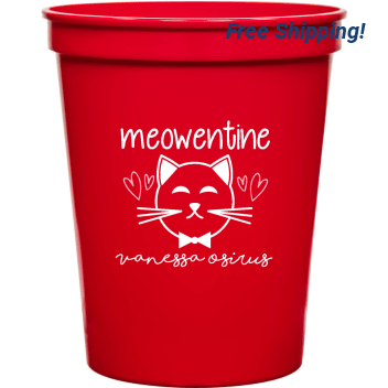 Meowentine Vanessa Osirus 16oz Stadium Cups Style 169478