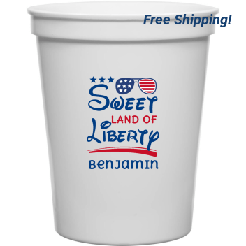 Sweet Land Of Liberty 16oz Stadium Cups Style 173033
