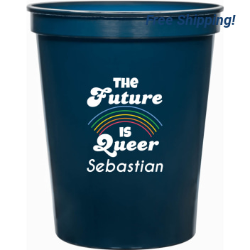 The Future Is Queer 16oz Stadium Cups Style 173216