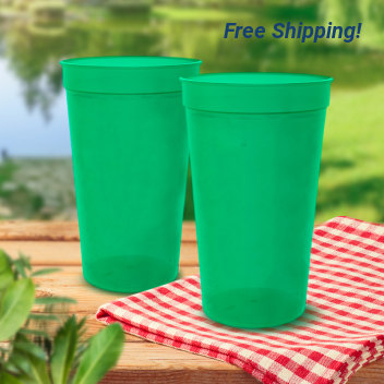 Blank 22oz Translucent Stadium Cups