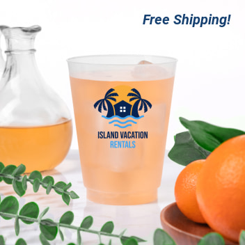 16oz Frosted Stadium Cups