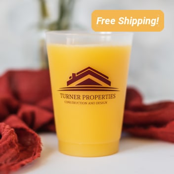 14oz Frosted Stadium Cups