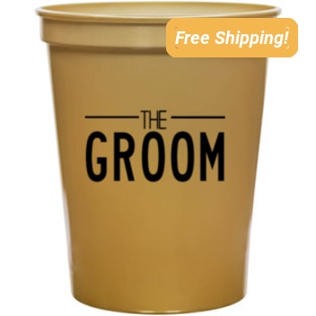 Weddings The Groom 16oz Stadium Cups Style 139226