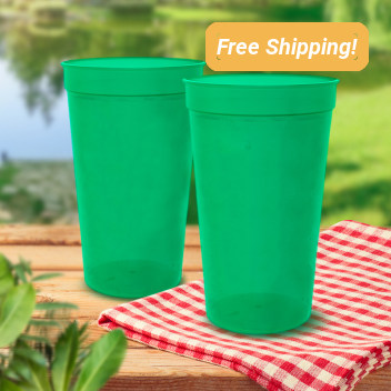 Blank 22oz Translucent Stadium Cups