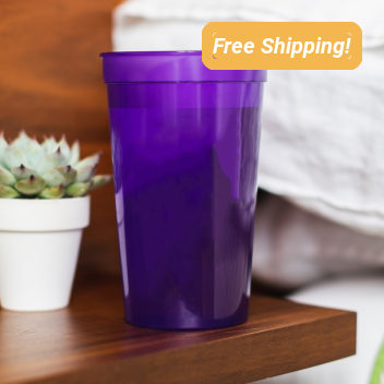 Blank 22oz Translucent Stadium Cups
