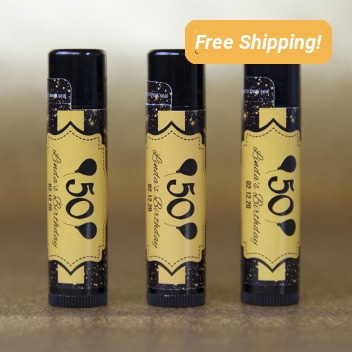 Flavored Beeswax Lip Balm - One Imprint Color