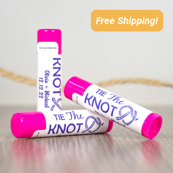 Flavored Beeswax Lip Balm - One Imprint Color