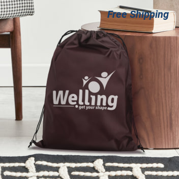 Drawstring Nylon Tote Bag