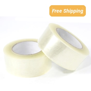 Clear Packing Tapes - 2 Inch X 110 Yards