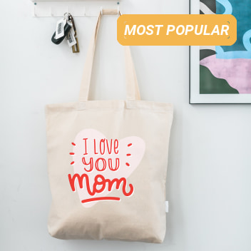 Custom Everyday Cotton Tote Bags