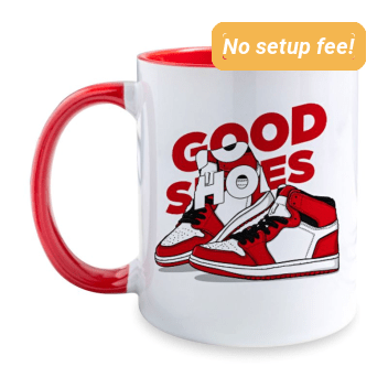 11oz Two Tone Full Color Mugs