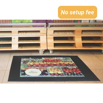 2 1/2' X 3' Superscrape&trade; Impressions High Traffic Mat