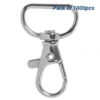 Metal Lobster Claw Lanyard Attachments - Pack Of 1000pcs