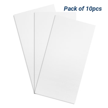 Unsewn White Can Sleeves For Sublimation Printing - Pack Of 10pcs