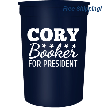 Cory Booker For President 16oz Stadium Cups Style 109690