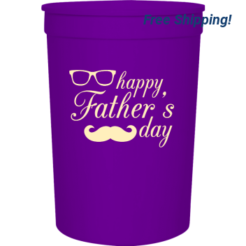 Fathers Day Happy 16oz Stadium Cups Style 108168