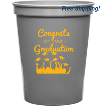 Graduation Congrats - Your 16oz Stadium Cups Style 127360