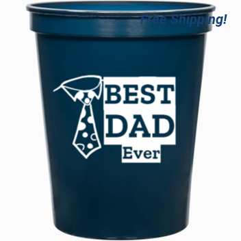 Holidays & Special Events Dad Best Ever 16oz Stadium Cups Style 136315