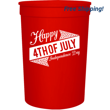Fourth Of July 16oz Stadium Cups Style 108137