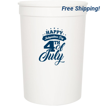 Fourth Of July 16oz Stadium Cups Style 108095
