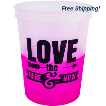 16oz Color Changing Stadium Cups