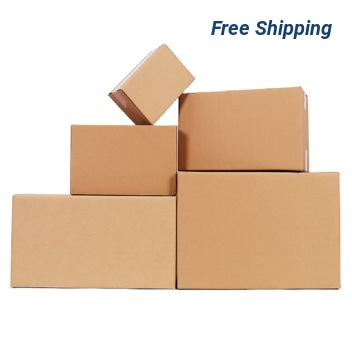 12 X 12 X 12 Inch Corrugated Boxes - Blank