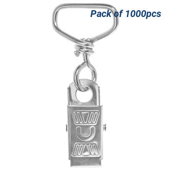 Metal Bulldog Lanyard Attachments - Pack Of 1000pcs