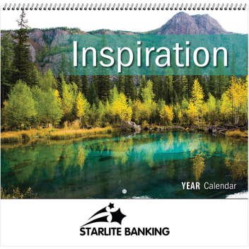 2024 Inspiration Wall Calendar - Spiral