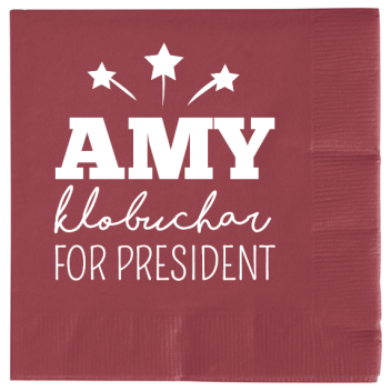 Amy Klobuchar For President 2ply Economy Beverage Napkins Style 110075