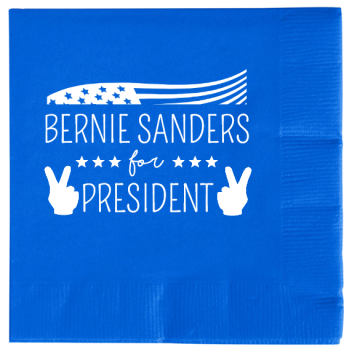 Bernie Sanders President For 2ply Economy Beverage Napkins Style 110163