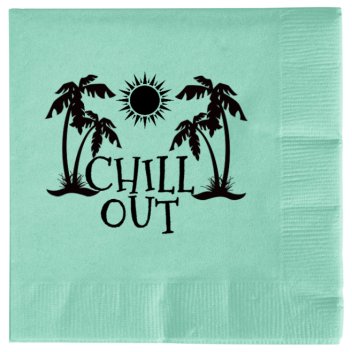 Summer Chill Out 2ply Economy Beverage Napkins Style 139422