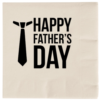 Father’s Day Happy Fathers 2ply Economy Beverage Napkins Style 137094