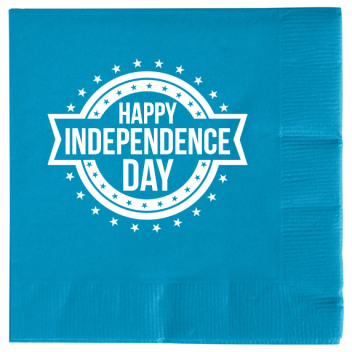 Fourth Of July Happy Independence Day 2ply Economy Beverage Napkins Style 107795