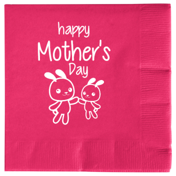 Mother Day Happy Mothers 2ply Economy Beverage Napkins Style 105134