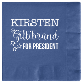 Kirsten Gillibrand For President 2ply Economy Beverage Napkins Style 109896