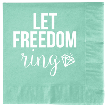 Memorial Day Let Freedom Ring 2ply Economy Beverage Napkins Style 135735