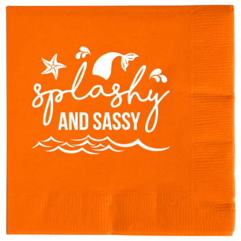Summer Splashy And Sassy 2ply Economy Beverage Napkins Style 138499