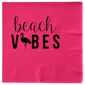 Summer V B Beach 2ply Economy Beverage Napkins Style 139080